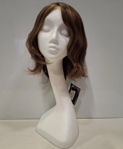 Ladies brunette human hair wig - ladies,