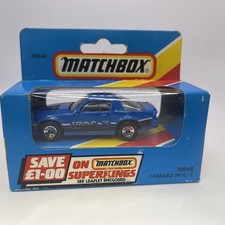Vintage Matchbox MB68 Camaro IROC-Z Factory  Sealed Box - Mint Condition 