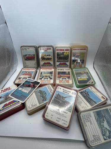 Vintage top trumps - vintage, rally