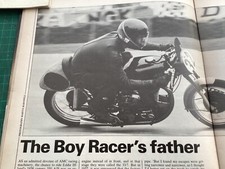 AJS 7R  MOTORCYCLE ARTICLE.