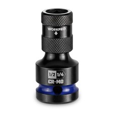 WORKPRO 1/2" to 1/4 in Hex