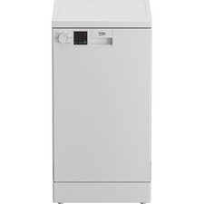 Beko Slimline Freestanding Dishwasher 10 Place Settings White DVS05C20W