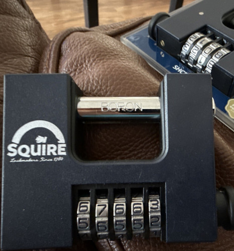 Squire combination padlock - combination,