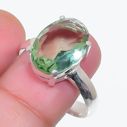 Green amethyst gemstone - green,