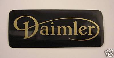 Daimler rocker cover badge - daimler,