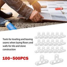 100-500Pcs 10mm White T Brick