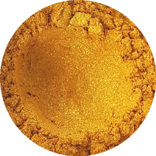 Golden sparkle cosmetic mica - golden,