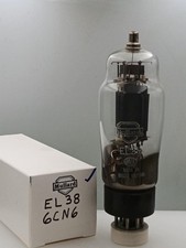 Blackburn Mullard EL38 6CN6 NOS B7K3 3-Mica Grey Plate Copper Serious Tube D962