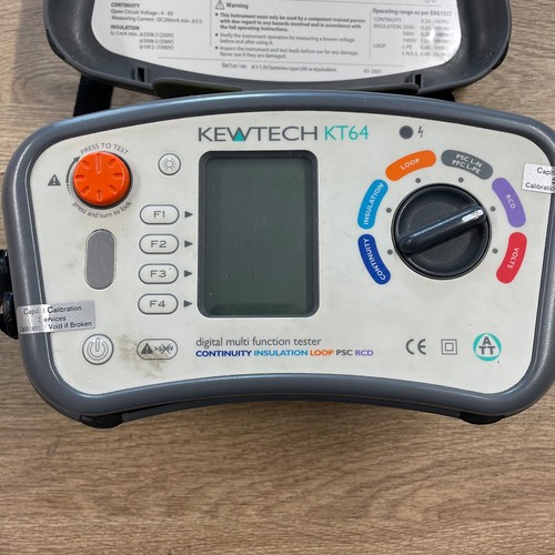 Kewtech kt64 multifunction - kewtech,