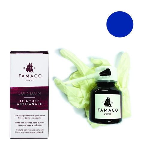 Famaco blue electric smooth - blue,