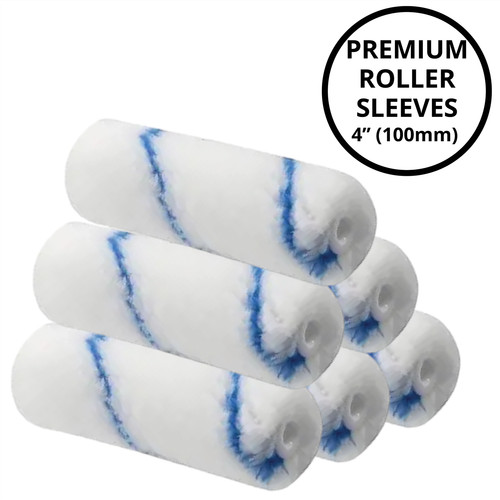 Paint roller sleeves inch - 4",