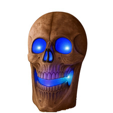 iN Halloween Spooky LED Skull