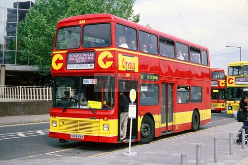 35mm slide capital citybus - slide,