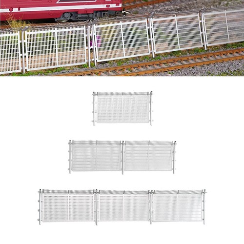 Model railway scenery - railway, fence