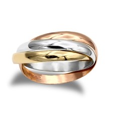 9ct 3-Colour Gold Jewelco