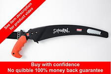 Samurai C-330-LH 330mm Japanese curved pruning saw.