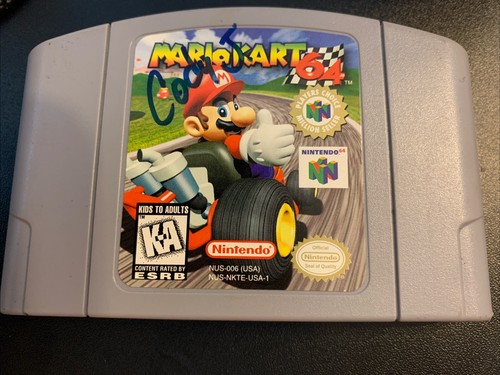 Mario kart nintendo n64 - mario,