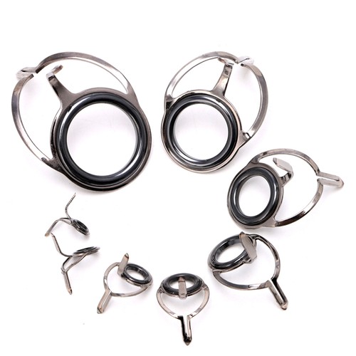 Fishing rod top guide ring - top,