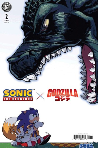 Sonic the hedgehog godzilla - the, x