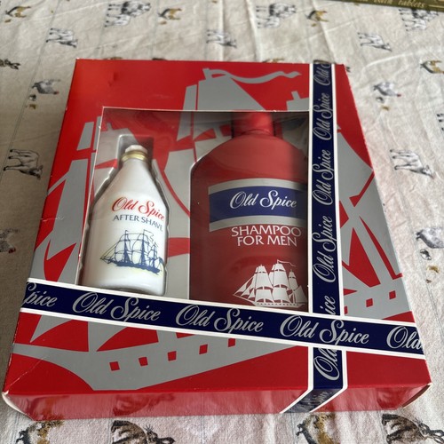 Vintage old spice gift set - old,