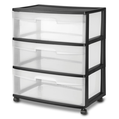 Drawer wide cart with - drawer, wheels
