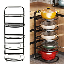 5-Tires Kitchen Pan Stand