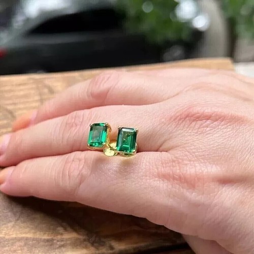 2ct emerald cut lab - 2ct, created