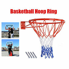 32cm Full Basketball Ring Hoop Net Wall Mounted Outdoor Hanging Basket Set Hot