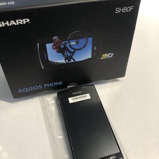 Sharp  Aquos Phone - Unlocked - 3D Phone /Single Sim /Black SH80F Model Pristine