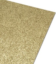 GOLD A1 GLITTER CARD, CRAFTING