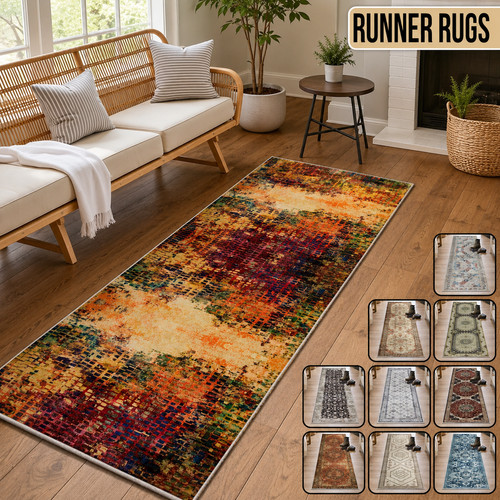 Washable hallway runner - washable,