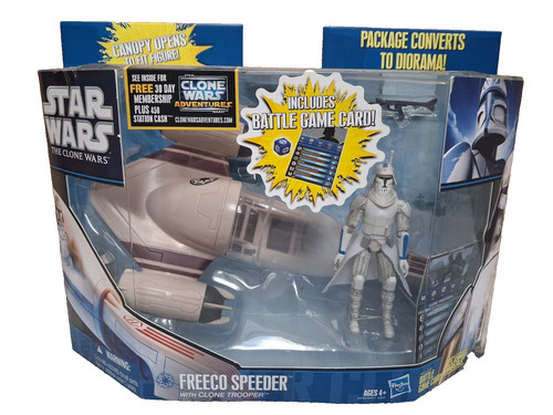 Freeco speeder with clone - speeder,