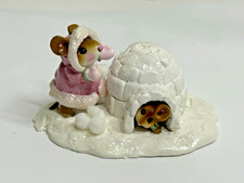 Wee Forest Folk M-275 Crystal's Ice Palace Pink AP Signed 2006