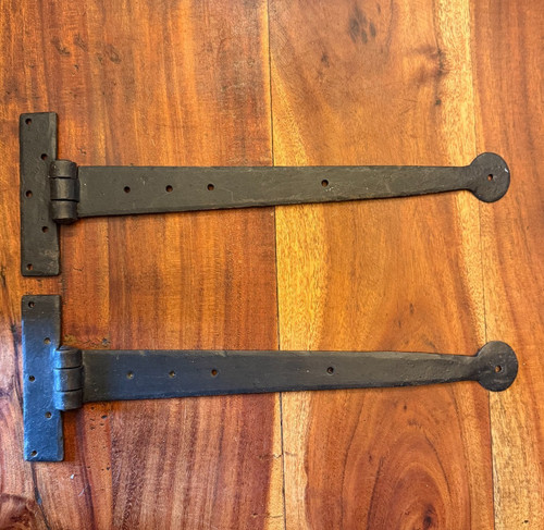 Superb pair tee hinges - pair, of