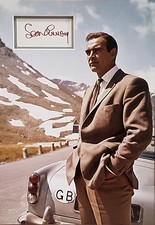 SEAN CONNERY Signed 14x10