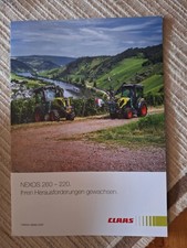 Claas Nexos 260-220 11/24 Brochure Tractor Tractor