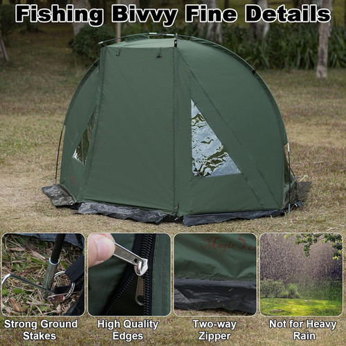 Carp fishing bivvy tent - tent, 1-2