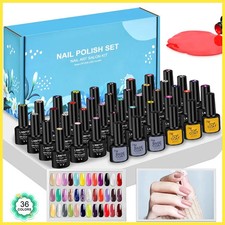 42Pcs/Set Gel Nail Polish Kit