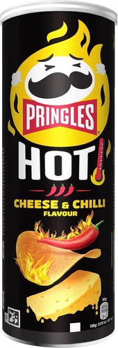 Pringles hot cheese - hot, chilli