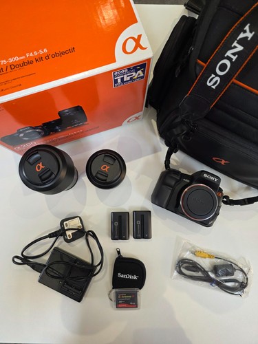 Sony a200 dslr camera - a200,