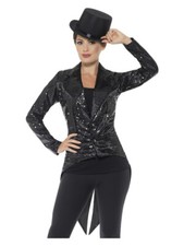 Sequin Tailcoat Jacket