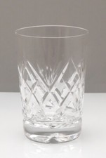 Royal Brierley Crystal Braemar Cut Whisky Juice Glass 3 3/4" 9.5 cm Tall