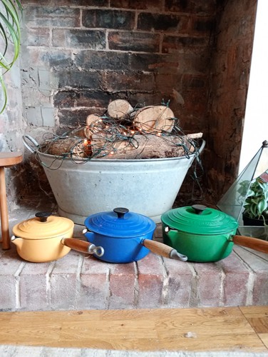 Creuset wooden handled - 3x,