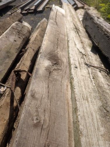 Reclaimed oak beam - oak,