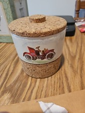 Vintage Crock Wirh Cork Lid