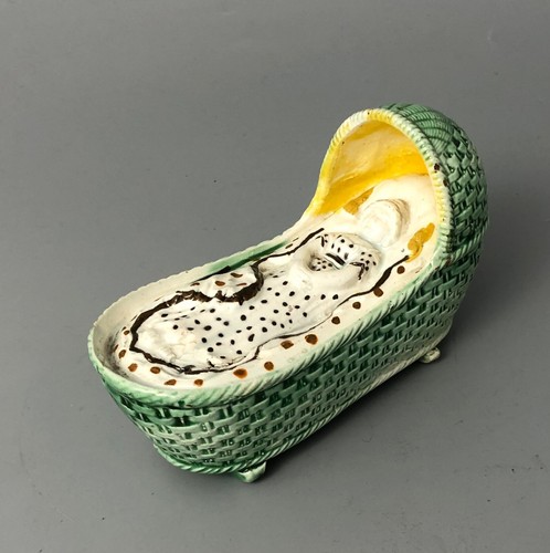 Georgian prattware figurine - georgian,