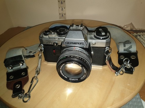 Olympus om10 slr film - olympus,