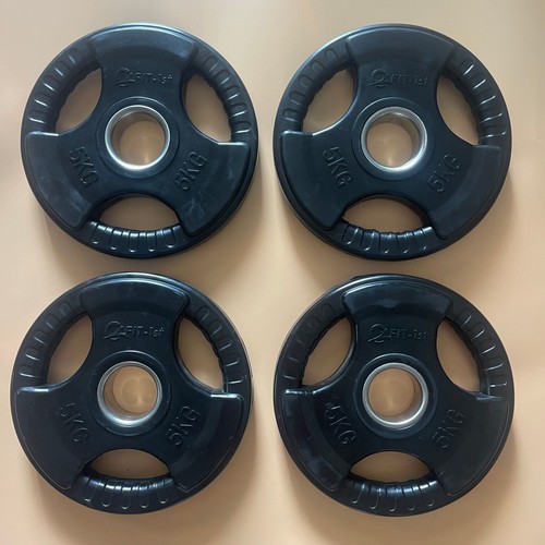 5kg tri grip rubber coated - x,