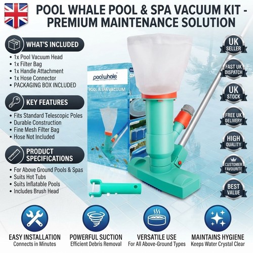 Water powered pool vacuum - water-powered,