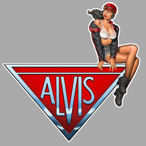 Alvis right pin - pin, vinyl